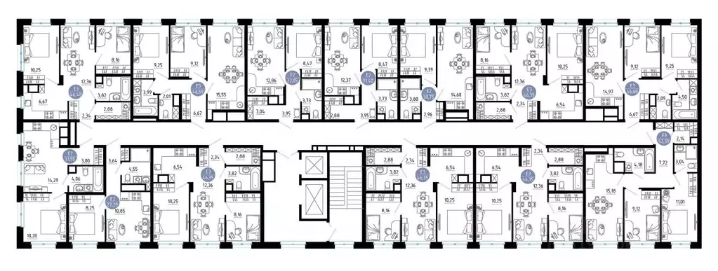 1-к кв. Рязанская область, Рязань 9-10-й кв-л,  (32.05 м) - Фото 2