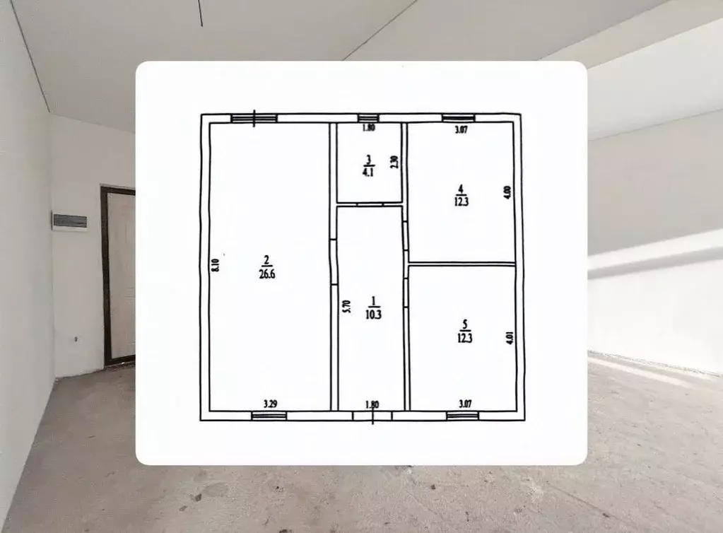 Дом в Оренбургская область, Оренбург Кушкуль мкр,  (71 м) - Фото 2