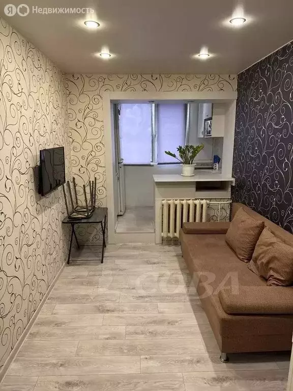 1-комнатная квартира: Тюмень, улица Мельникайте, 63 (15.6 м) - Фото 2