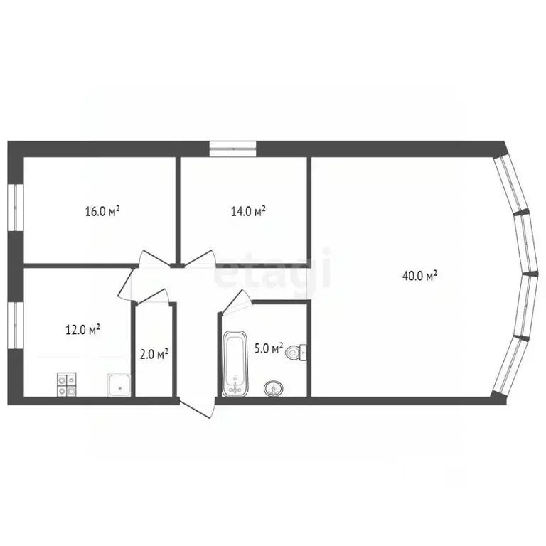 3-к кв. Крым, Ялта ул. Загородная, 17А (110.0 м) - Фото 2