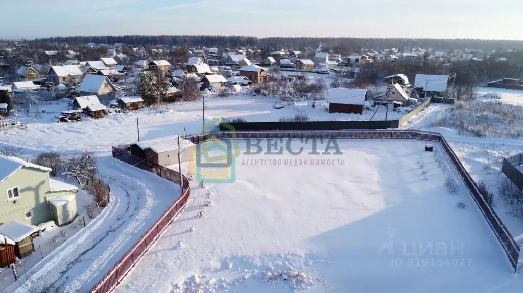 Участок в Ленинградская область, Тосненский район, Красноборское ... - Фото 2