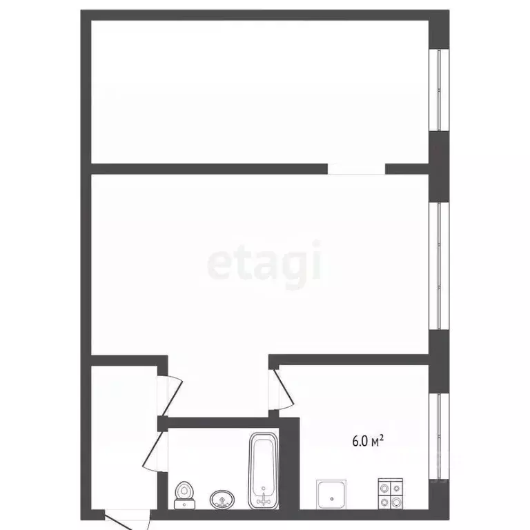 2-к кв. Тюменская область, Тюмень ул. Парфенова, 18 (45.8 м) - Фото 2