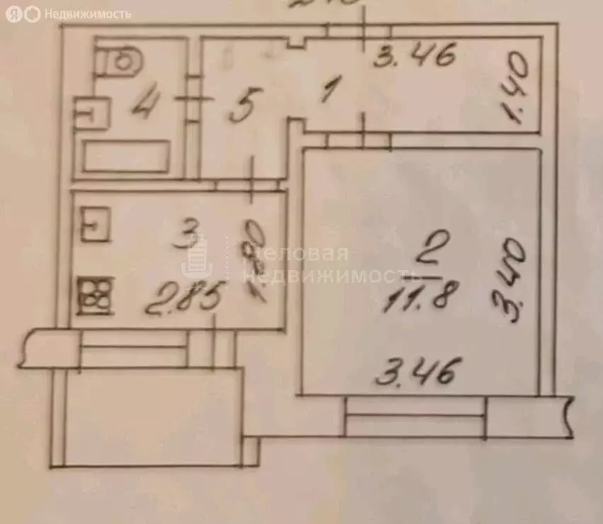 1-комнатная квартира: Великий Новгород, Западный район, улица ... - Фото 1