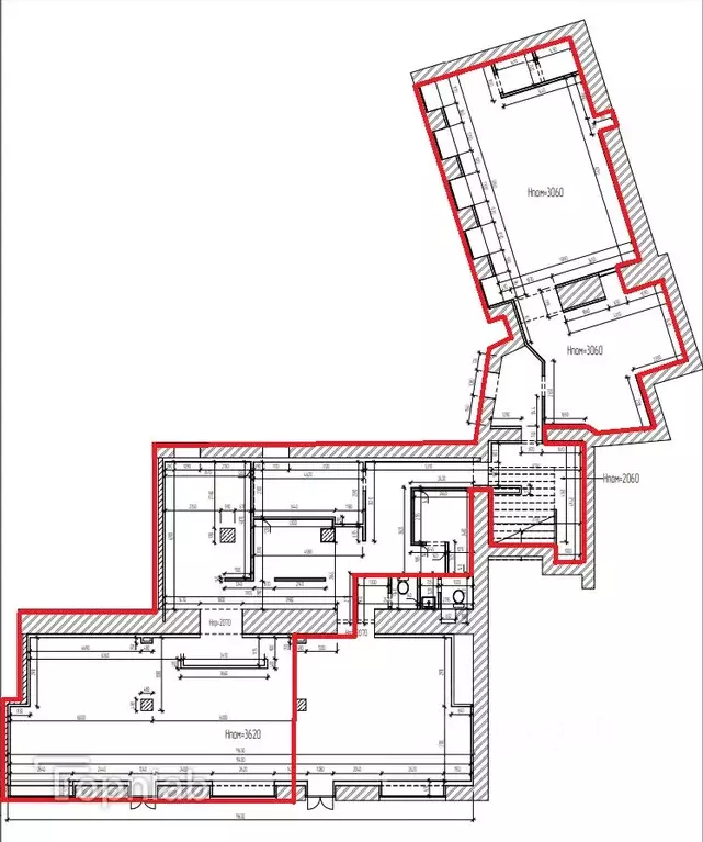 Помещение свободного назначения в Санкт-Петербург Каменноостровский ... - Фото 1