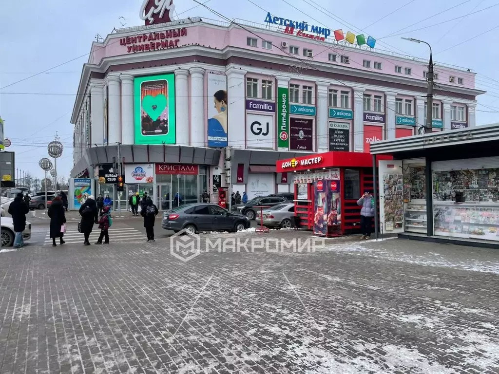 Помещение свободного назначения в Орловская область, Орел пл. Мира, 3 ... - Фото 0