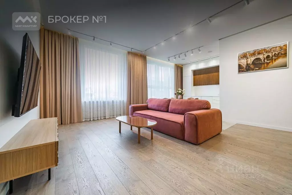 3-к кв. Санкт-Петербург Тележная ул., 32 (110.0 м) - Фото 1