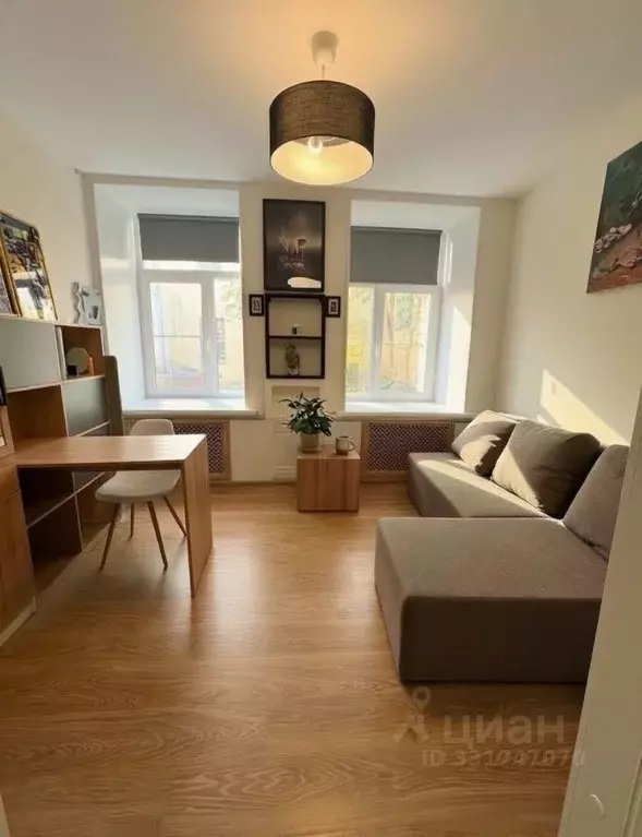 Студия Санкт-Петербург Зверинская ул., 34 (20.0 м) - Фото 1