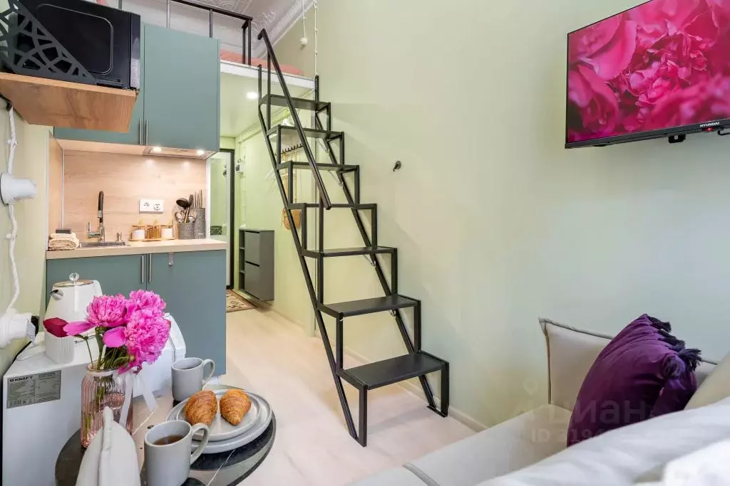 1-к кв. Санкт-Петербург ул. Рубинштейна, 38 (14.0 м) - Фото 1