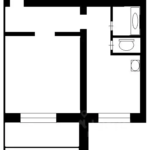 1-к кв. санкт-петербург пер. макаренко, 5 (50.0 м) - Фото 1