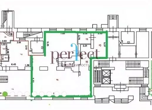 Помещение свободного назначения в Москва Ленинский просп., 70/11 (156 ... - Фото 2