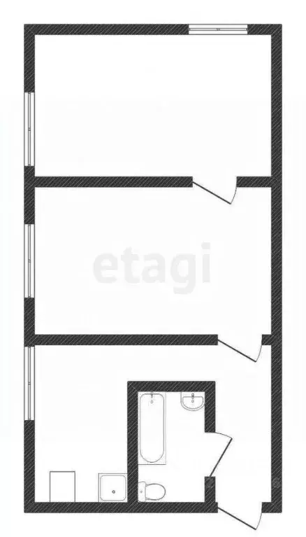 2-к кв. Калининградская область, Калининград ул. Сержанта Мишина, 10 ... - Фото 1