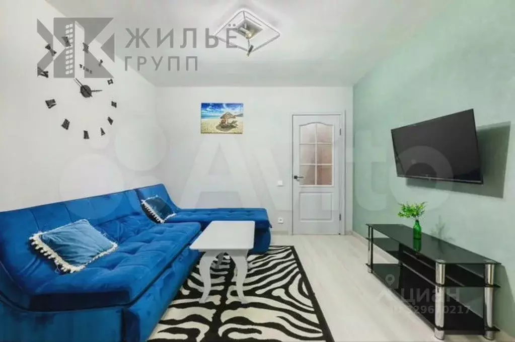 1-к кв. Татарстан, Казань ул. Юлиуса Фучика, 82 (45.0 м) - Фото 2