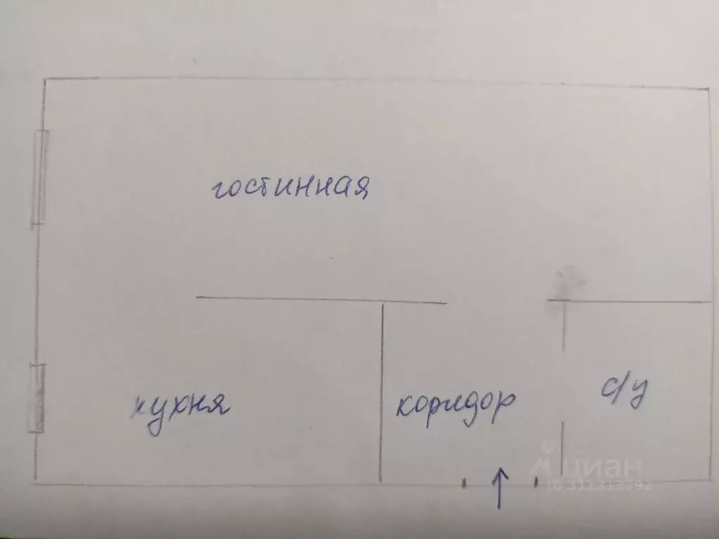 1-к кв. Красноярский край, Красноярск ул. Горького, 6а (29.0 м) - Фото 0