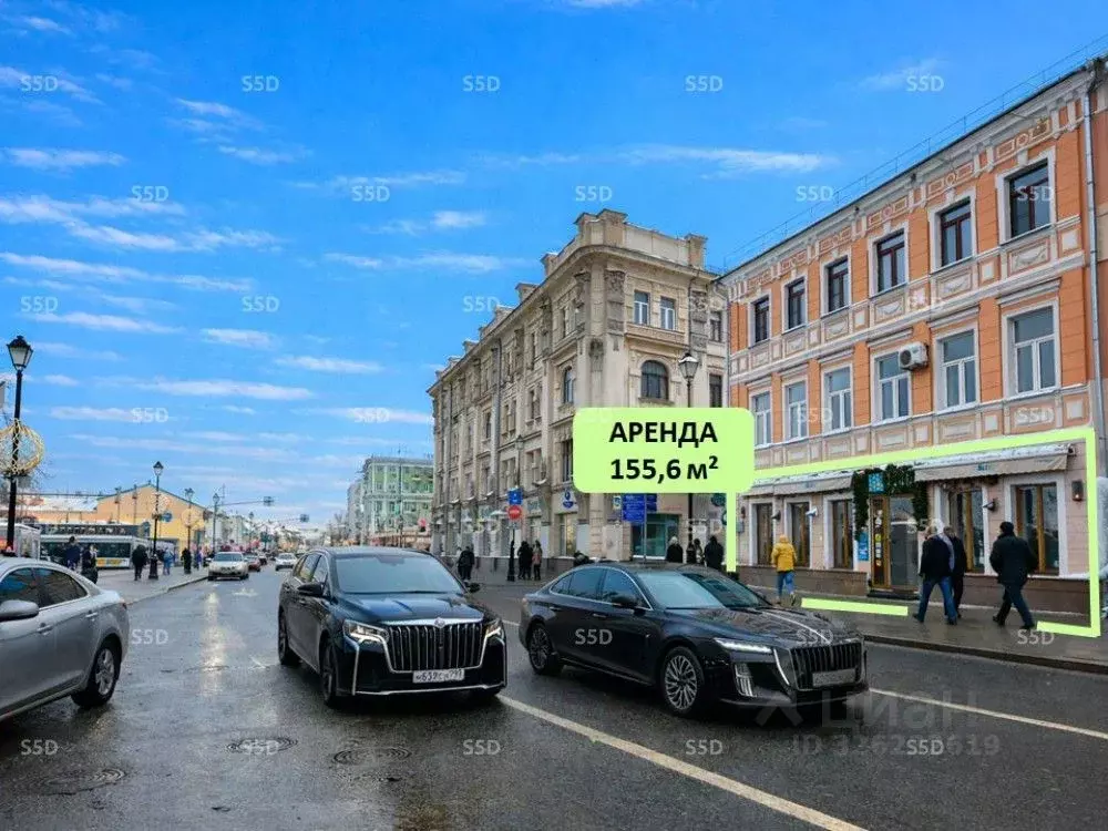 Помещение свободного назначения в Москва ул. Покровка, 21-23/25С1 (156 ... - Фото 1