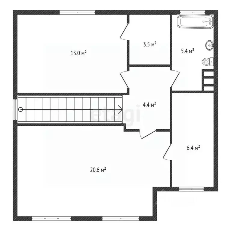 Дом в Красноярский край, Емельяновский муниципальный округ, Золотая ... - Фото 2