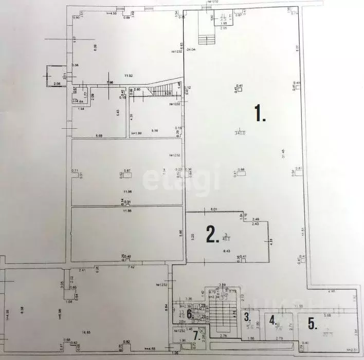 Торговая площадь в Татарстан, Казань ул. Сибирский Тракт, 34к12 (950 ... - Фото 2