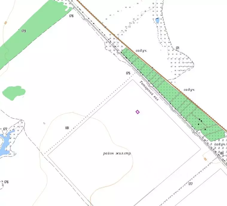 Участок в Тамбовская область, Тамбовский муниципальный округ, с. ... - Фото 2