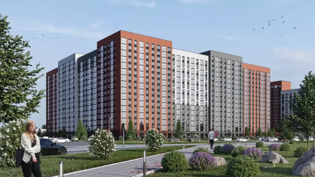 2-к кв. Челябинская область, Челябинск ул. Блюхера, 2.3.1 (58.26 м) - Фото 2