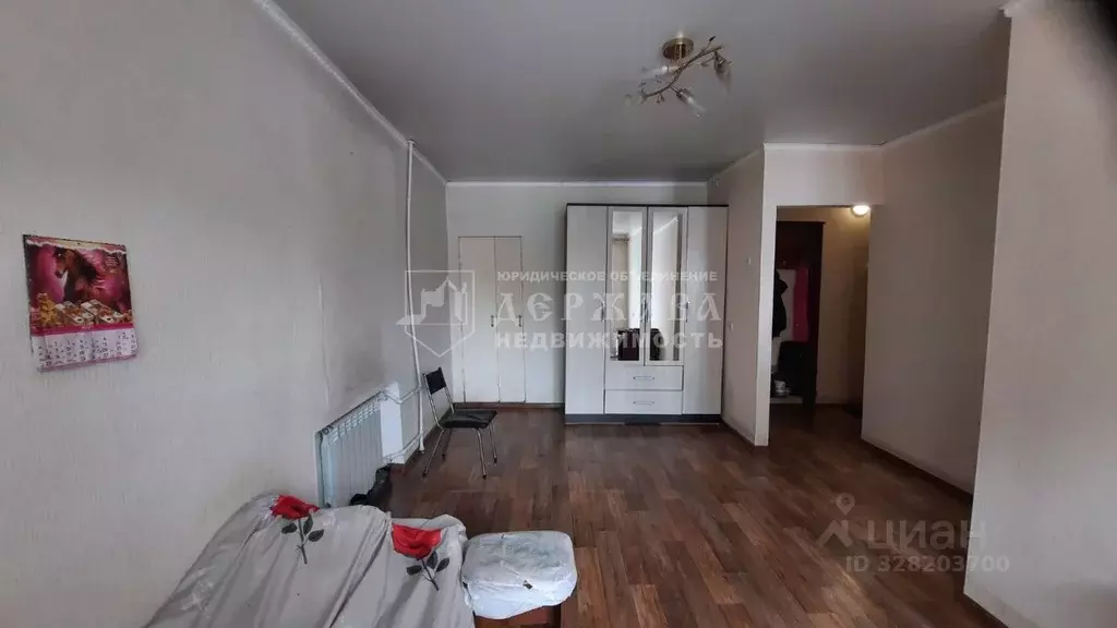 1-к кв. Кемеровская область, Междуреченск Весенняя ул., 10 (32.8 м) - Фото 1