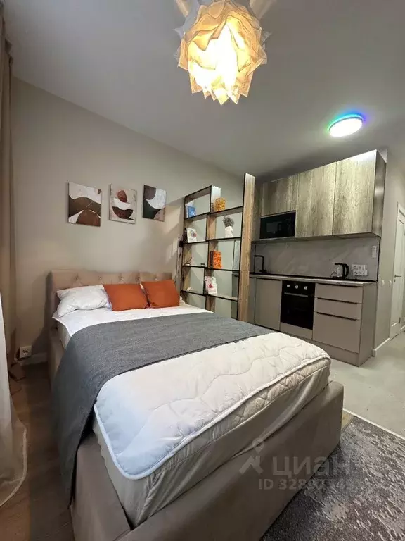 Студия Москва ул. Братьев Гранат, 8 (25.0 м) - Фото 2