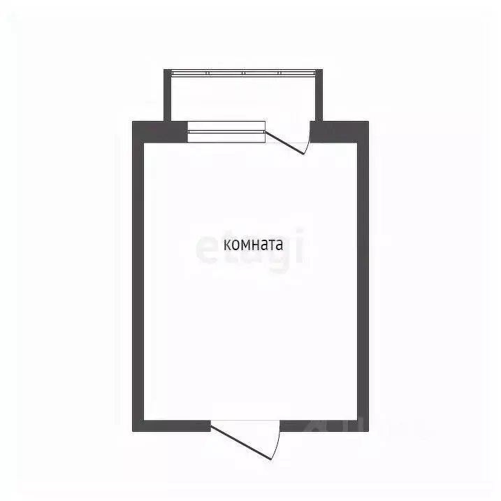 Комната Красноярский край, Красноярск Новая ул., 26 (18.1 м) - Фото 2