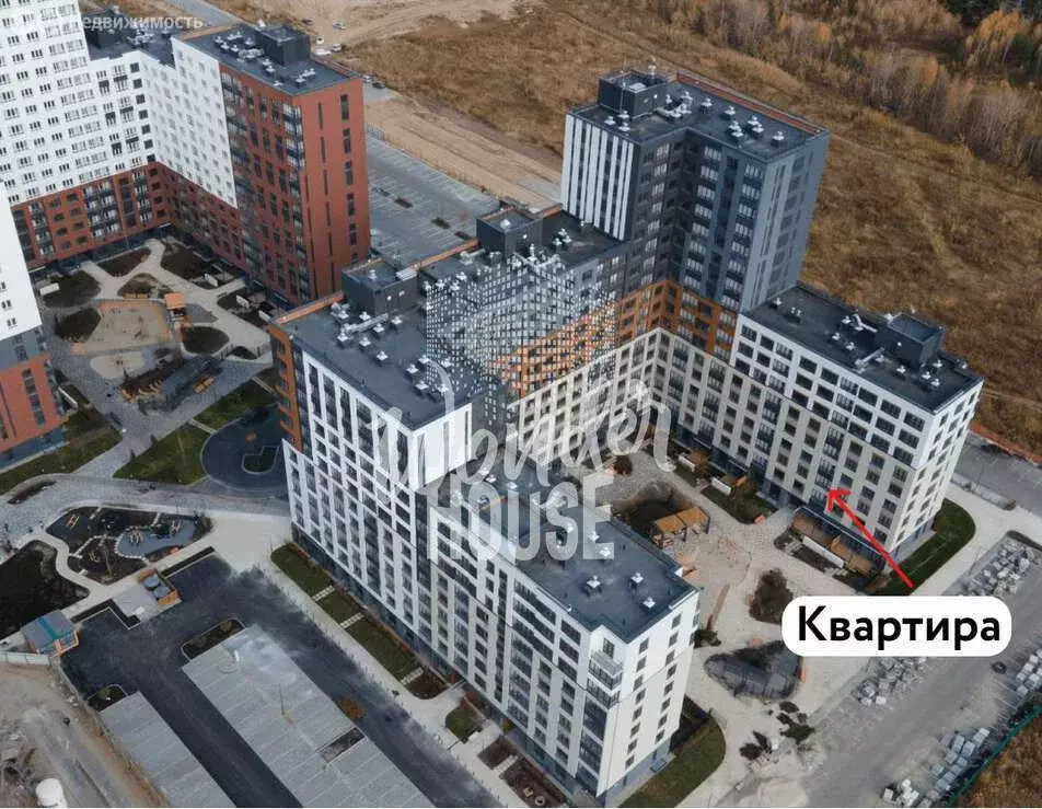 2-комнатная квартира: Тюмень, микрорайон Зарека, улица Лермонтова, 8А ... - Фото 1