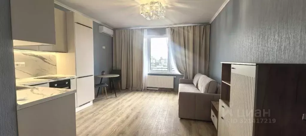 Студия Москва ул. Берзарина, 32А (28.0 м) - Фото 1