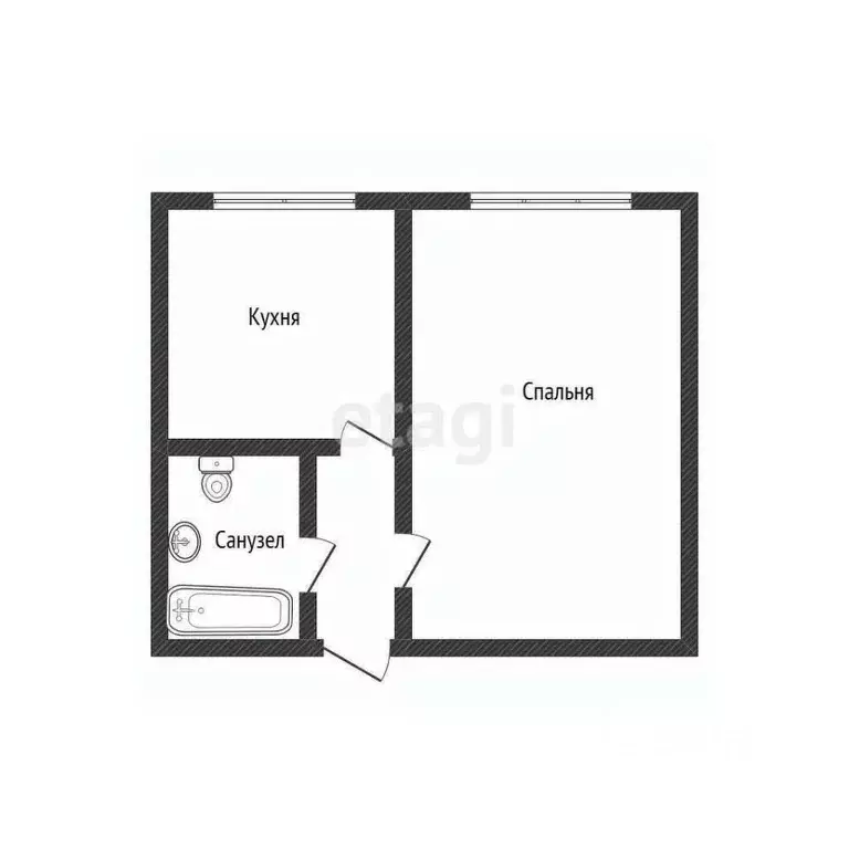 1-к кв. Курская область, Курск Северо-Западный мкр, ул. Константина ... - Фото 0