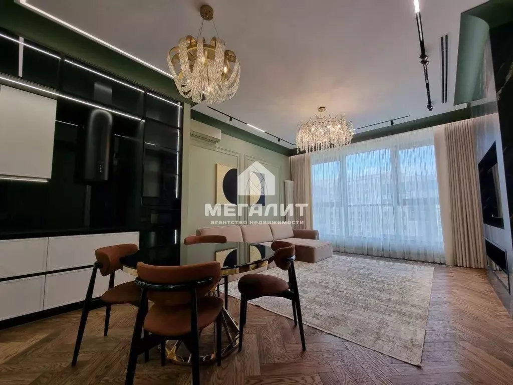 3-к кв. Татарстан, Казань Право-Булачная ул., 51 (90.1 м) - Фото 2