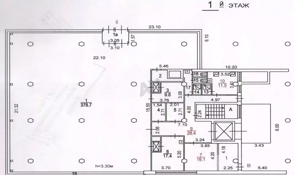 Помещение свободного назначения в Москва Харьковская ул., 1К6 (1012 м) - Фото 2
