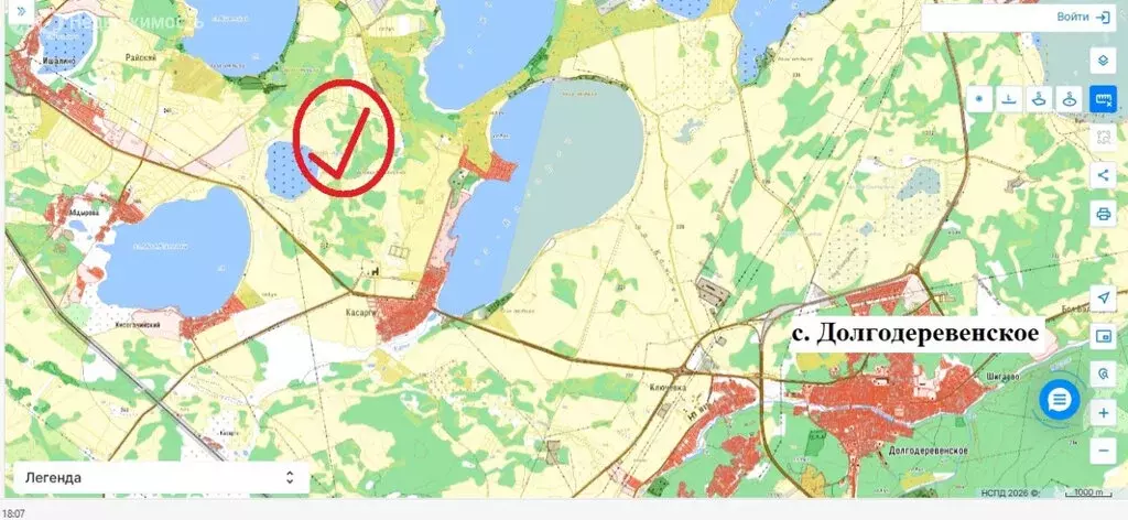 Участок в Челябинская область, Сосновский муниципальный округ, ... - Фото 1