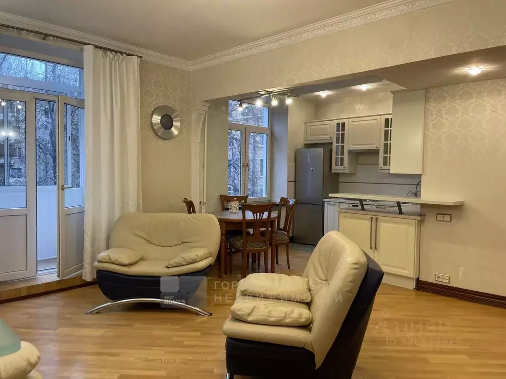 3-к кв. Москва ул. Ферсмана, 1К1 (75.0 м) - Фото 1