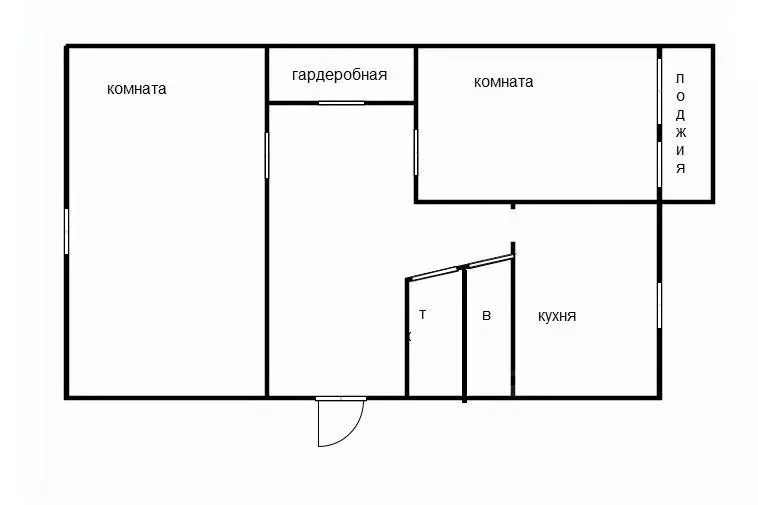 2-к кв. Приморский край, Уссурийск Краснознаменная ул., 145 (47.6 м) - Фото 2