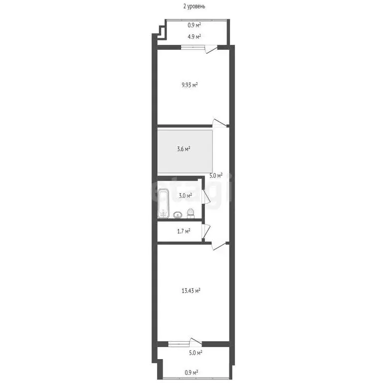 3-комнатная квартира: Севастополь, улица Адмирала Фадеева, 21Б (79.4 ... - Фото 0