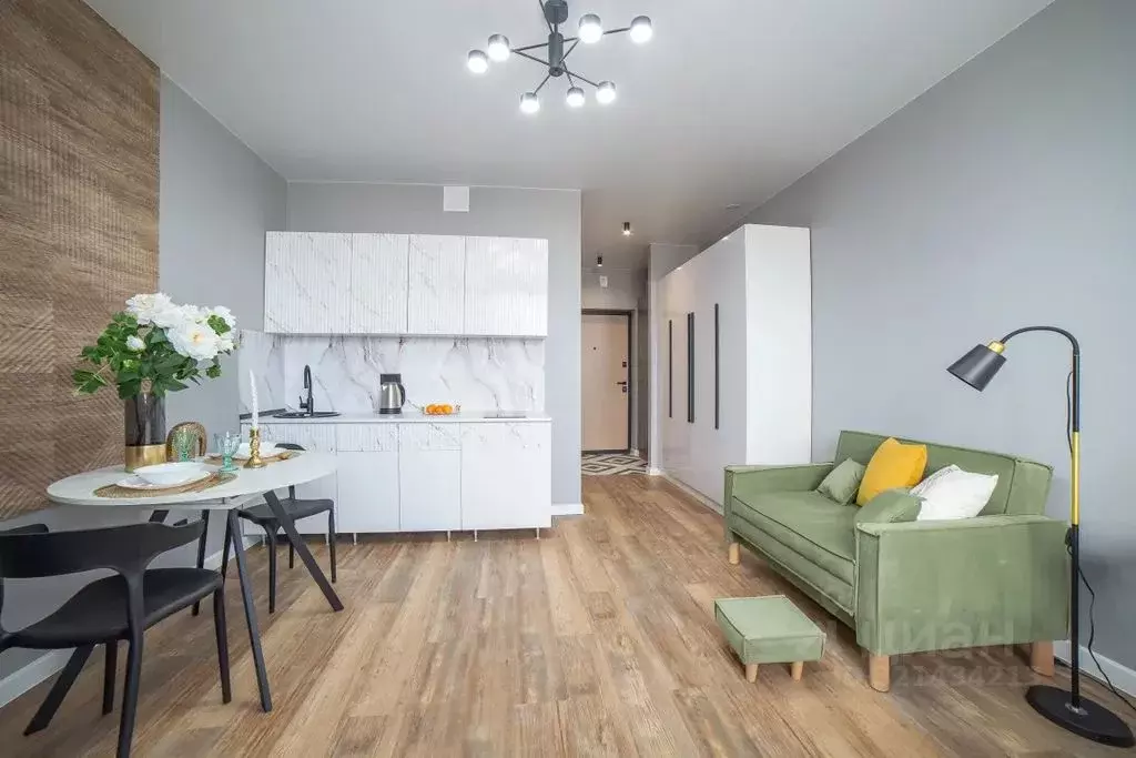 Студия Свердловская область, Екатеринбург ул. Репина, 109 (25.0 м) - Фото 1