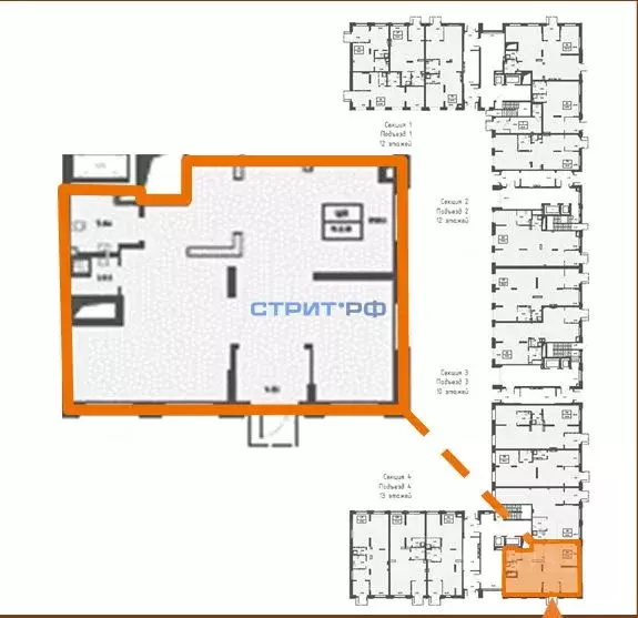 Торговая площадь в Москва ул. Алхимовская, 1к4 (103 м) - Фото 2
