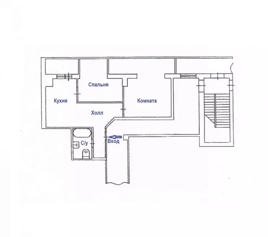 1-к кв. Москва, Москва, Троицк В мкр, 50 (38.0 м) - Фото 2