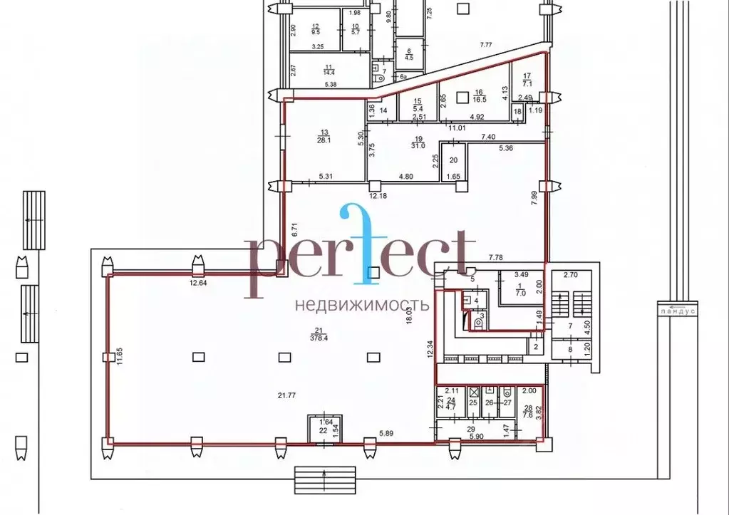 Помещение свободного назначения в Москва ул. Мельникова, 7 (538 м) - Фото 2