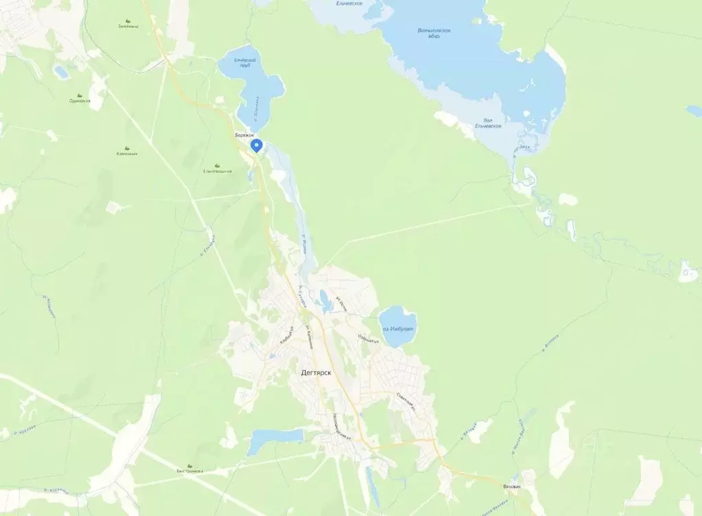 Участок в Свердловская область, Дегтярск муниципальный округ, пос. ... - Фото 1