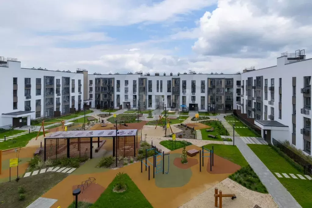 1-к. квартира, 38,9 м, 4/4 эт. - Фото 1