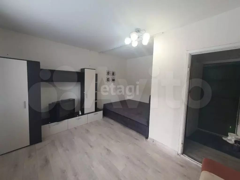 1-к. квартира, 30 м, 1/9 эт. - Фото 1