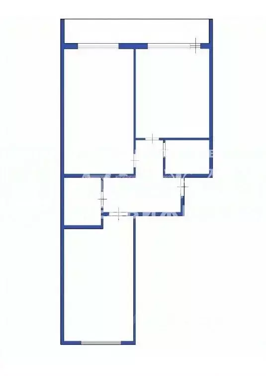 2-к кв. Кемеровская область, Кемерово ул. 2-я Заречная, 16 (59.7 м) - Фото 1