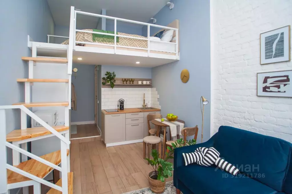 Студия Санкт-Петербург Большая Пушкарская ул., 32 (25.0 м) - Фото 2