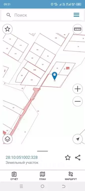 Участок в Амурская область, Благовещенский район, с. Марково ... - Фото 1