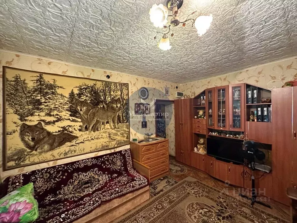 1-к кв. Воронежская область, Борисоглебск Народная ул. (30.9 м) - Фото 1