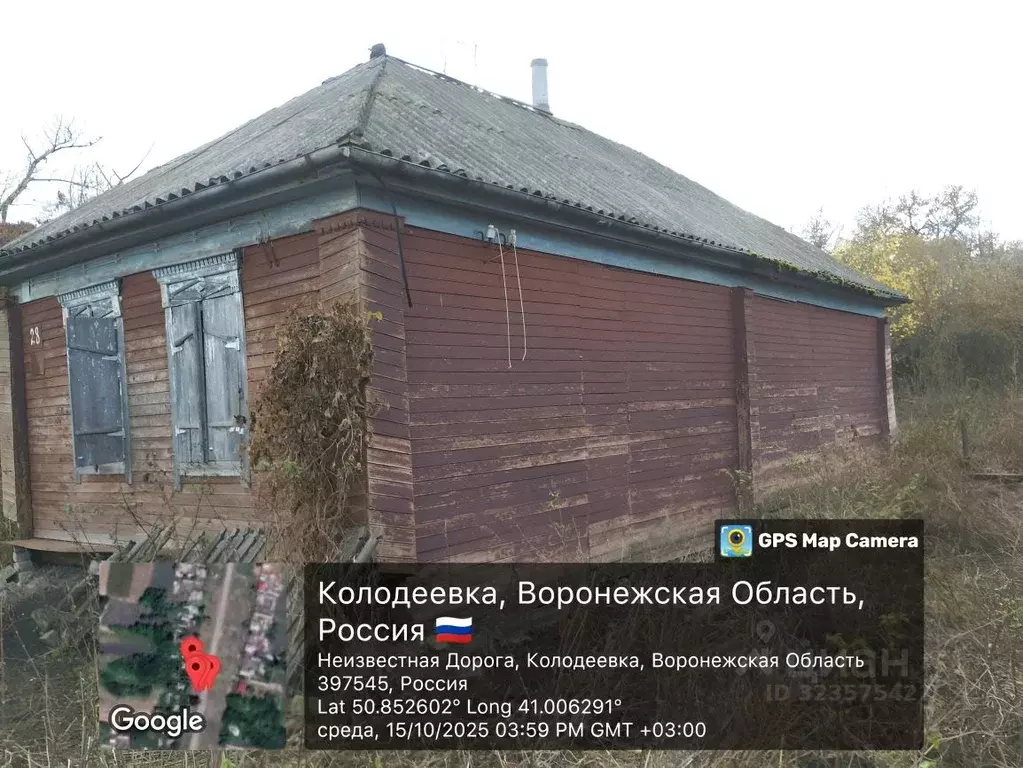 Дом в Воронежская область, Бутурлиновский район, Колодеевское с/пос, ... - Фото 1