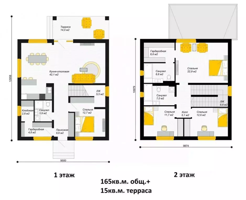 Дом в Адыгея, Тахтамукайский район, Козет аул ул. Светлая, 1 (165 м) - Фото 2