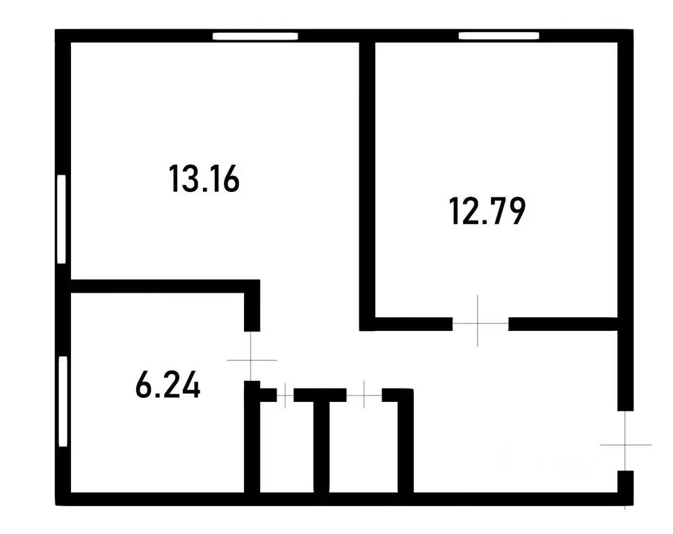 2-к кв. Тамбовская область, Мичуринск Заречная ул., 58 (37.4 м) - Фото 1