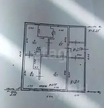 Дом в Белгородская область, Новооскольский муниципальный округ, Костин ... - Фото 1