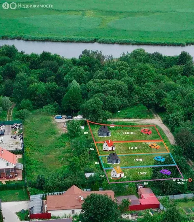Участок в Калининград, улица Подполковника Емельянова (22 м) - Фото 1